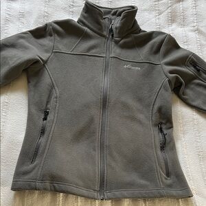 Columbia Women's Gray Fleece Hoodie